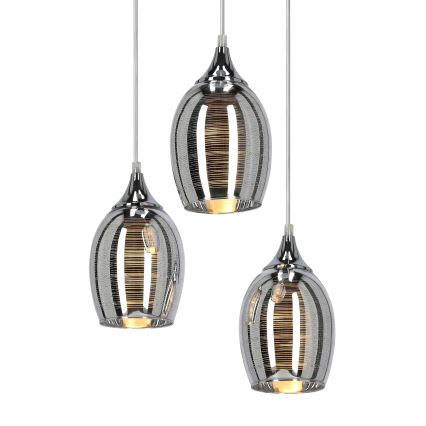 Candelabro num fio MARINA 3xE27/60W/230V