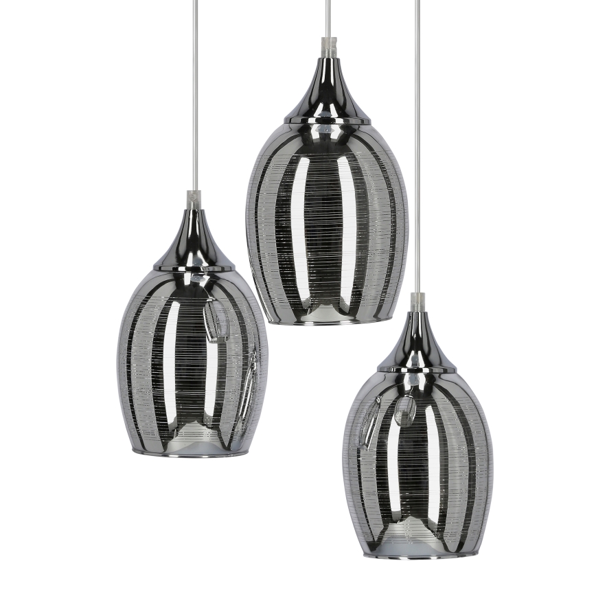 Candelabro num fio MARINA 3xE27/60W/230V