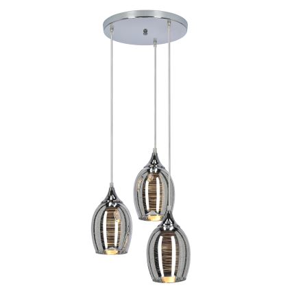 Candelabro num fio MARINA 3xE27/60W/230V