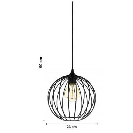 Candelabro num fio MATT 1xE27/60W/230V
