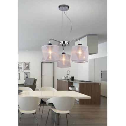 Candelabro num fio NOSJA 3xE27/40W/230V