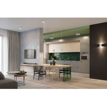 Candelabro num fio ORBIS 1 1xGU10/40W/230V branco