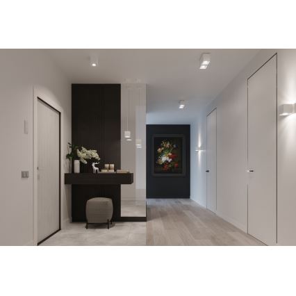 Candelabro num fio QUAD 1 1xGU10/40W/230V branco