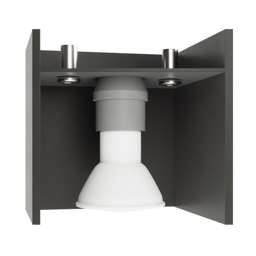 Candelabro num fio QUAD 1 1xGU10/40W/230V preto antigo