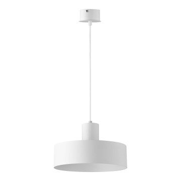 Candelabro num fio RIF 1xE27/60W/230V diâmetro 25 cm branco