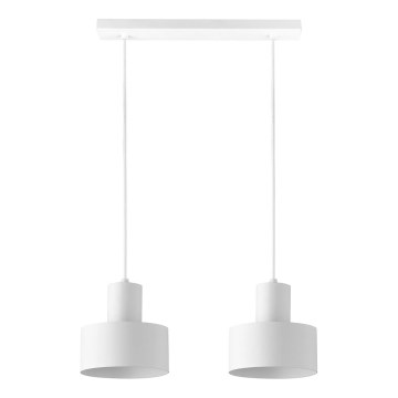 Candelabro num fio RIF 2xE27/60W/230V branco