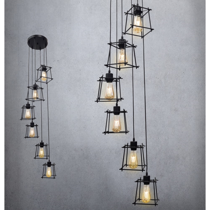 Candelabro num fio RYGA 6xE27/20W/230V