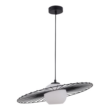 Candelabro num fio SOL 1xE27/60W/230V preto antigo
