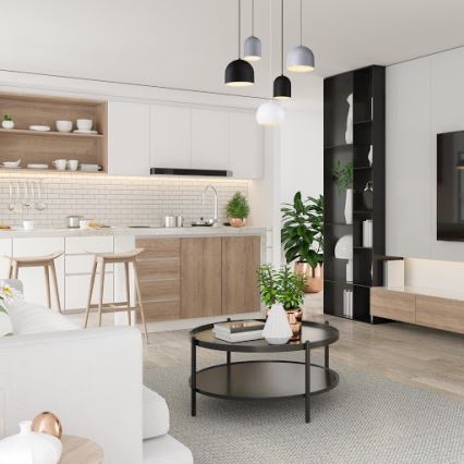 Candelabro num fio TEMPRE 5xE27/60W/230V