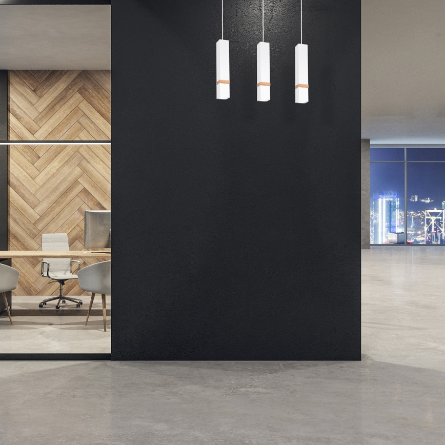 Candelabro num fio VIDAR 3xGU10/25W/230V