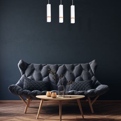 Candelabro num fio VIDAR 3xGU10/25W/230V