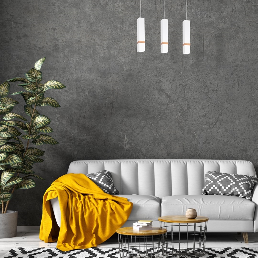 Candelabro num fio VIDAR 3xGU10/25W/230V