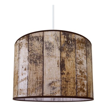 Candelabro num fio WOOD 1xE27/60W/230V