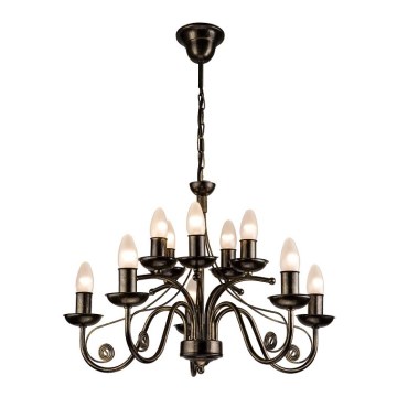 Candelabro numa corrente DONATO 10xE14/40W/230V