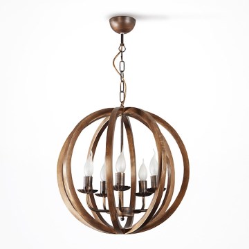 Candelabro numa corrente EMPIRE 5xE14/40W/230V