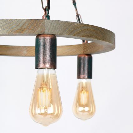 Candelabro numa corrente HAKON 3xE27/60W/230V