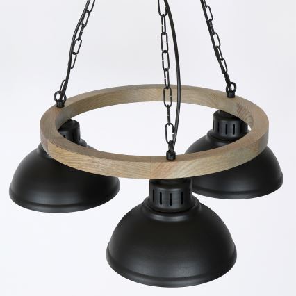 Candelabro numa corrente HAKON 3xE27/60W/230V