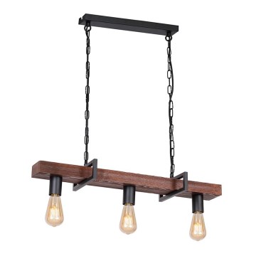 Candelabro numa corrente HARD 3xE27/60W/230V