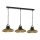 Candelabro numa corrente IRON 3xE27/60W/230V