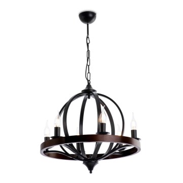 Candelabro numa corrente KYOLN 6xE14/40W/230V