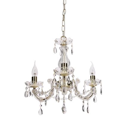 Candelabro numa corrente MARIA TERESA 3xE14/40W/230V