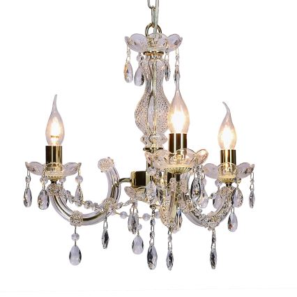 Candelabro numa corrente MARIA TERESA 3xE14/40W/230V