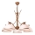 Candelabro numa corrente PATRYCJA 5xE27/60W/230V