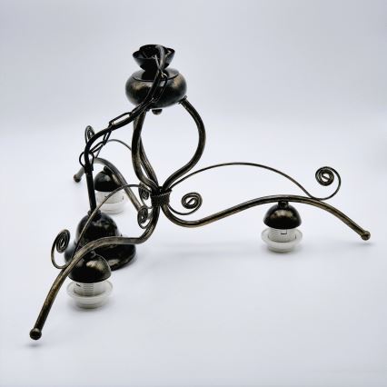 Candelabro numa corrente RETRO II 3xE27/60W/230V