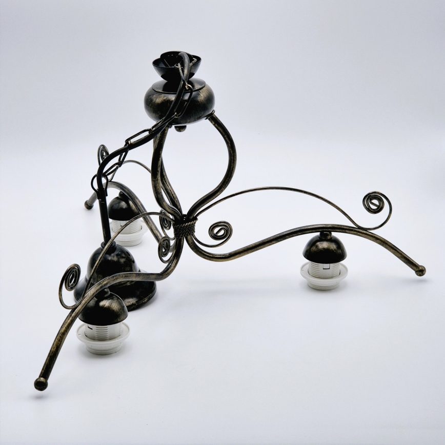 Candelabro numa corrente RETRO II 3xE27/60W/230V