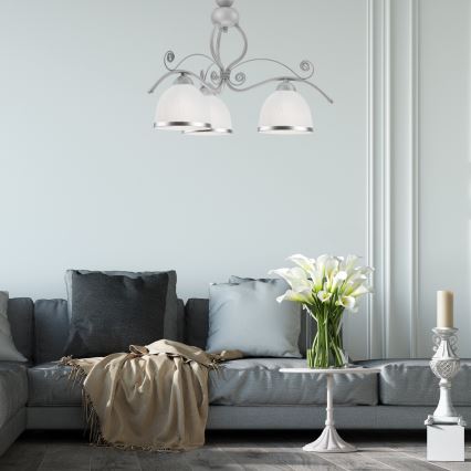 Candelabro numa corrente RETRO II 3xE27/60W/230V