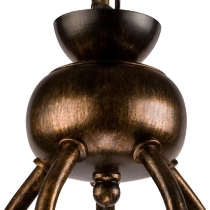 Candelabro numa corrente RETRO II 5xE27/60W/230V