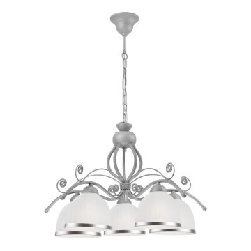 Candelabro numa corrente RETRO II 5xE27/60W/230V