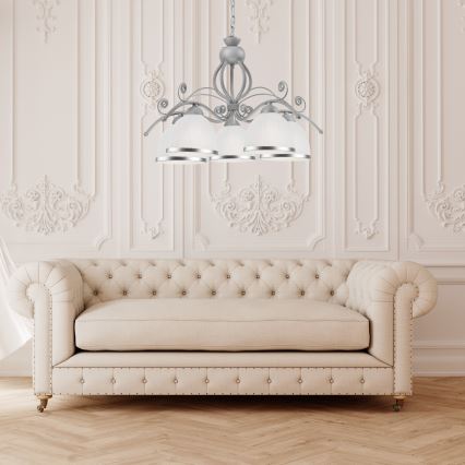 Candelabro numa corrente RETRO II 5xE27/60W/230V