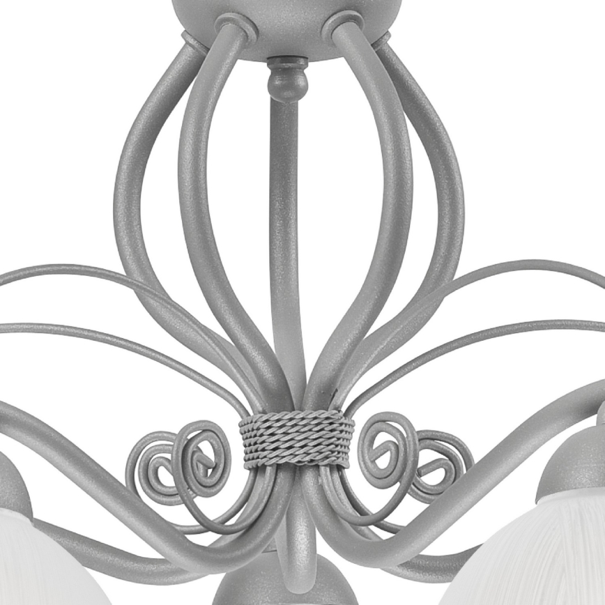 Candelabro numa corrente RETRO II 5xE27/60W/230V