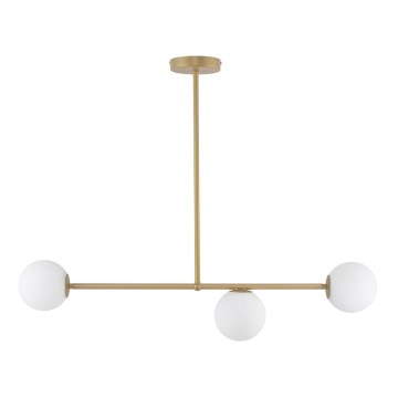 Candelabro pendente GAMA 3xG9/12W/230V dourado