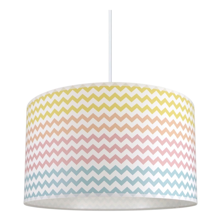 Candelabro pendente num fio de criança ZYGZAK 1xE27/60W/230V