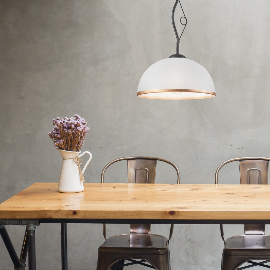 Candelabro pendente RETRO 1xE27/60W/230V