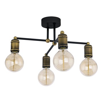 Candelabro pendente RETRO 4xE27/60W/230V