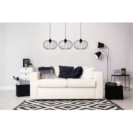 Candelabro pendurado BOCCA 3xE27/60W/230V