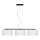 Candelabro sobre um fio ASTRA 3xE27/60W/230V branco