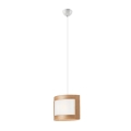 Candelabro sobre um fio HALINA 1xE27/60W/230V carvalho