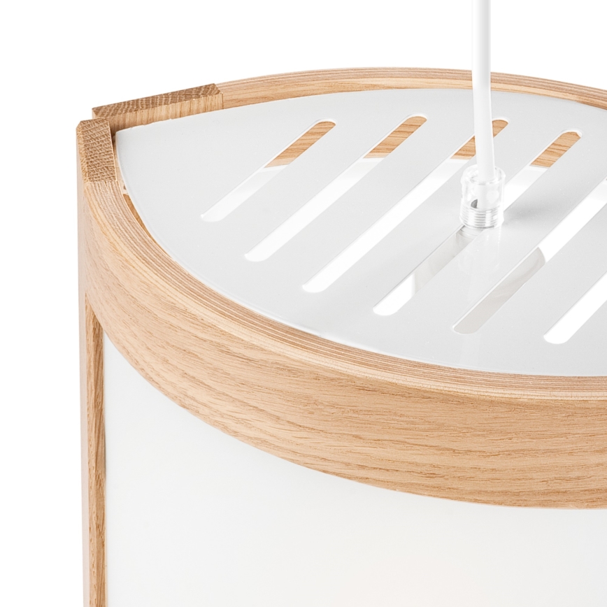 Candelabro sobre um fio HALINA 1xE27/60W/230V carvalho