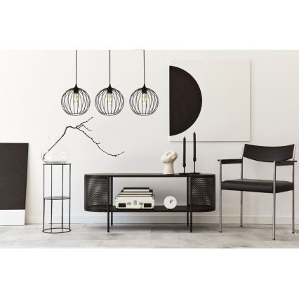 Candelabro sobre um fio MATT 3xE27/60W/230V