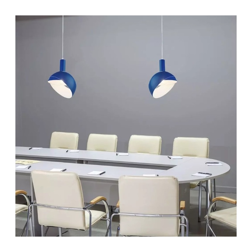 Candelabro suspenso 1xE14/60W/230V azul