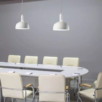 Candelabro suspenso 1xE14/60W/230V branco