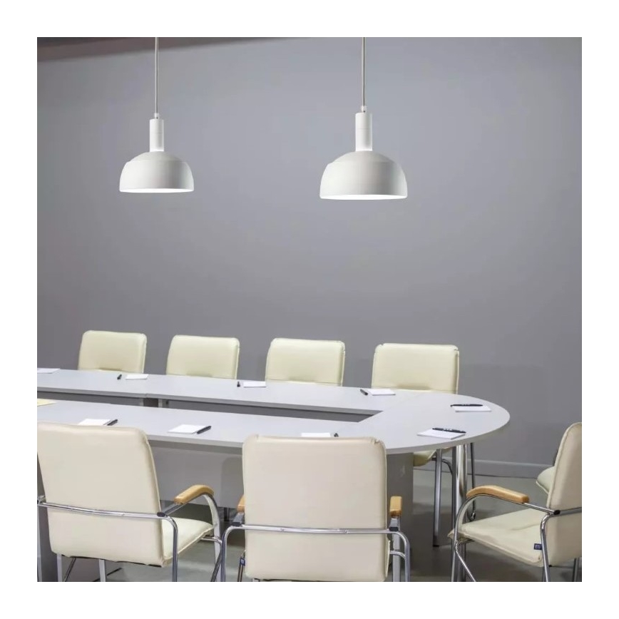 Candelabro suspenso 1xE14/60W/230V branco