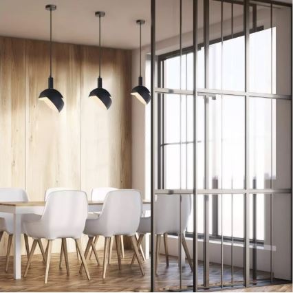 Candelabro suspenso 1xE14/60W/230V preto