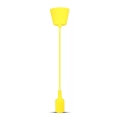 Candelabro suspenso 1xE27/60W/230V amarelo