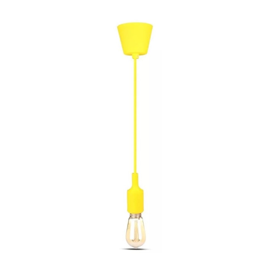 Candelabro suspenso 1xE27/60W/230V amarelo