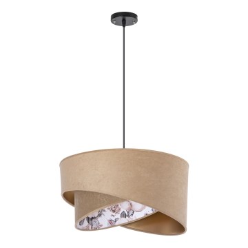 Candelabro suspenso 1xE27/60W/230V bege